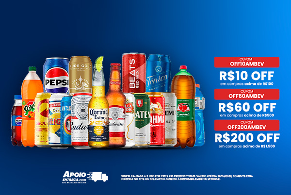 Cupom Progressivo Ambev de 20 a 26/04